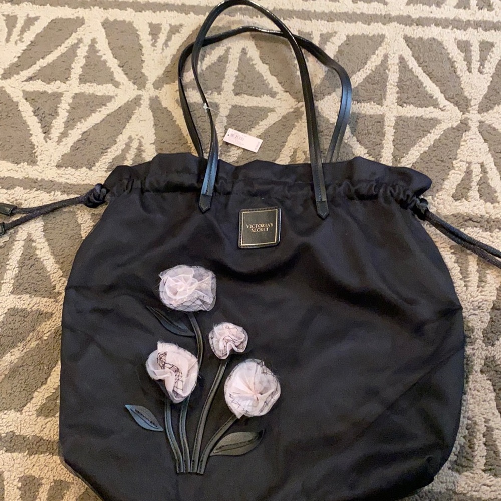 ~🌚 black victoria secret hand bag 🌚~